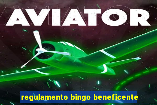 regulamento bingo beneficente